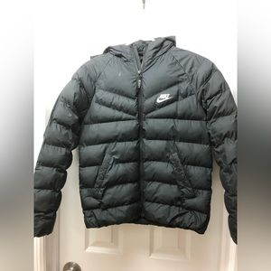 Black Nike puffer